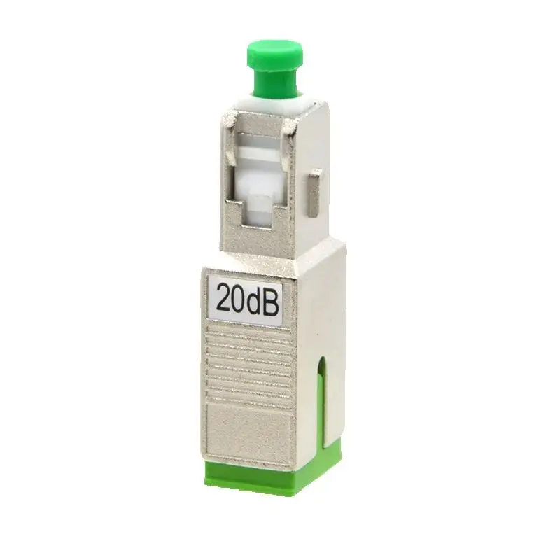 New SC/APC Female-SC/APC Male Optic Fiber Adapter Connector1~20dB Fixed Attenuator Optic Equipment Flange Coupler