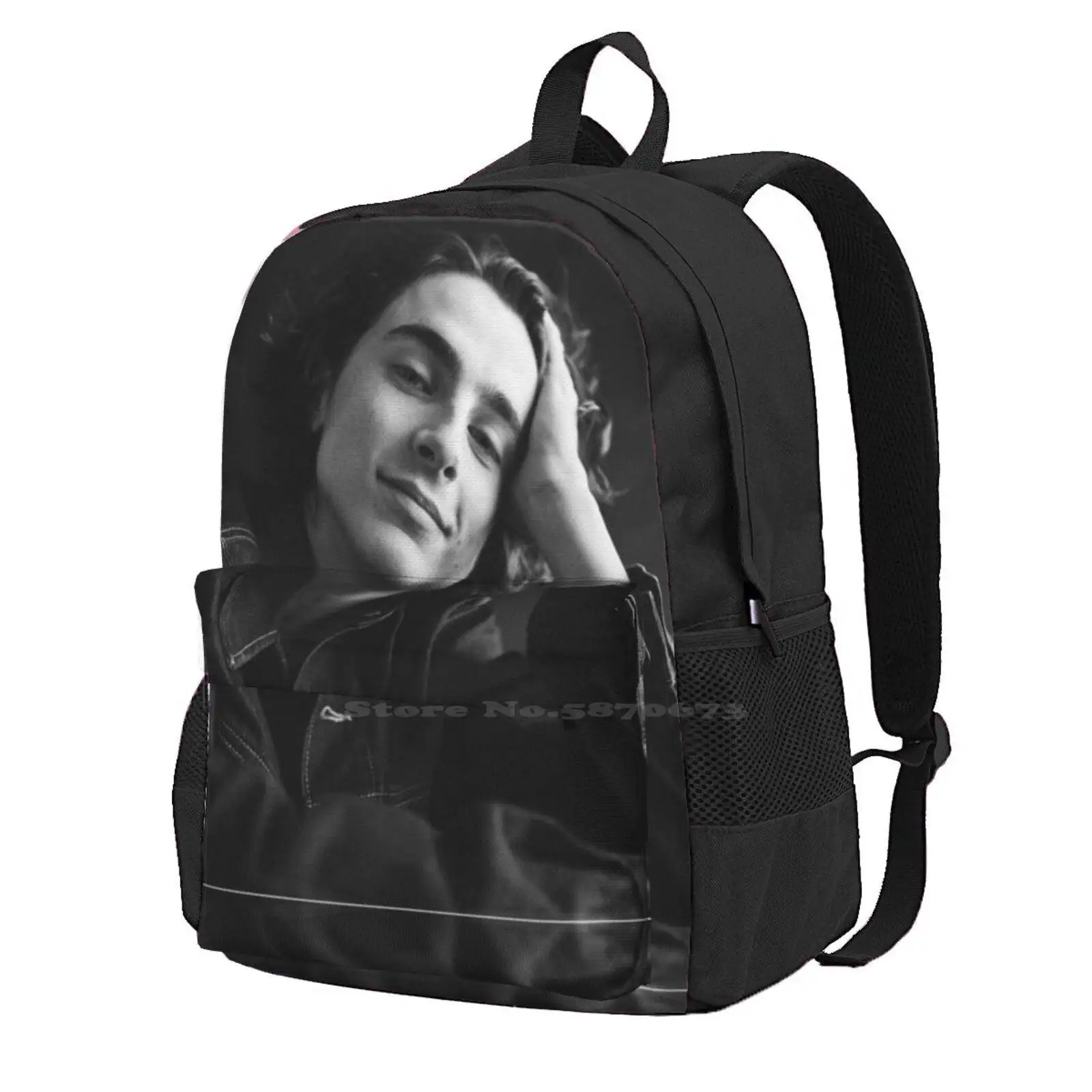 

Timothee Chalamet Bag Backpack For Men Women Girls Teenage Timothee Chalamet Call Me By Your Name Yam Elio Perlman Beautifull