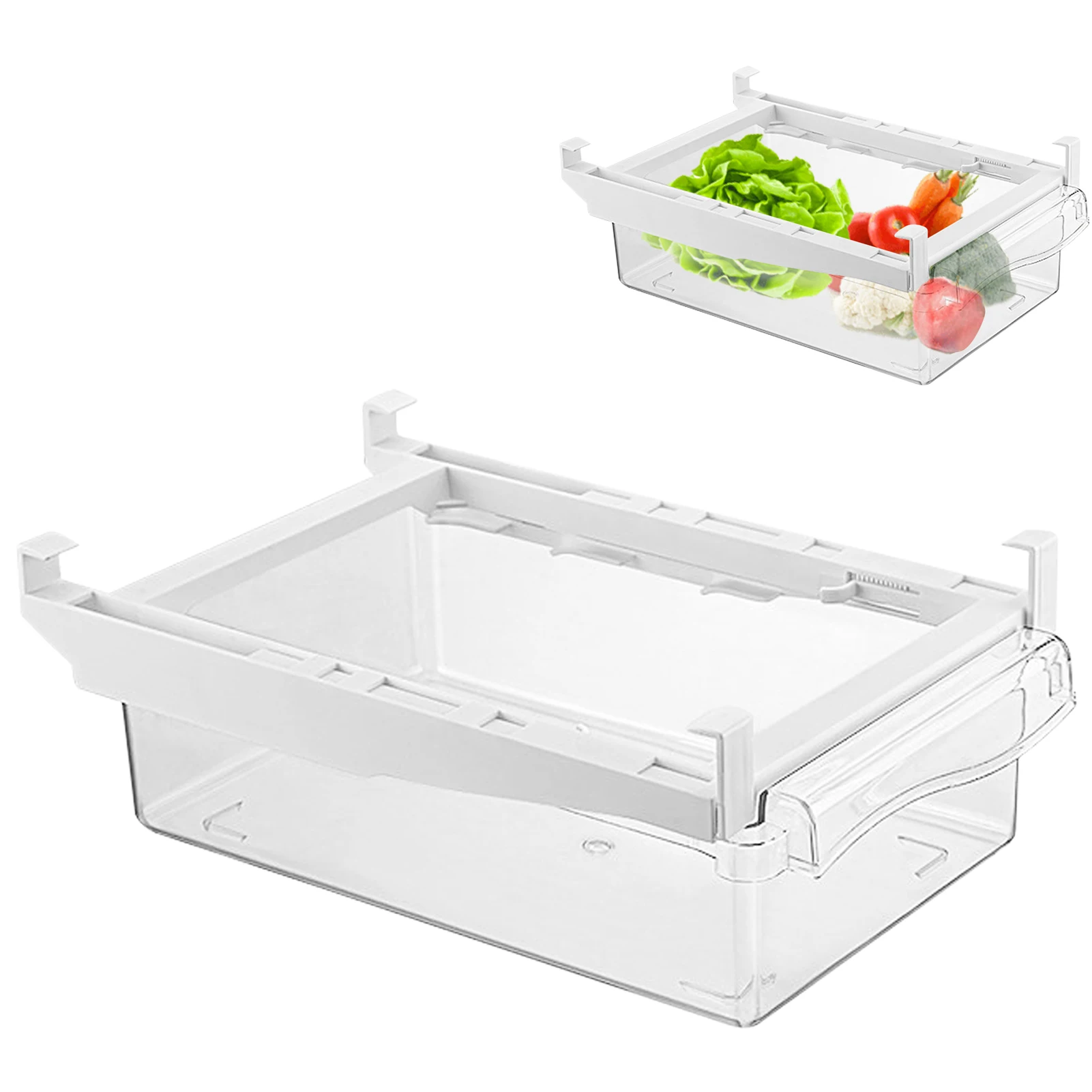 Refrigerator Drawer Organizer Refrigerator Drawer Organizers Fridge Organization For Egg Fruit