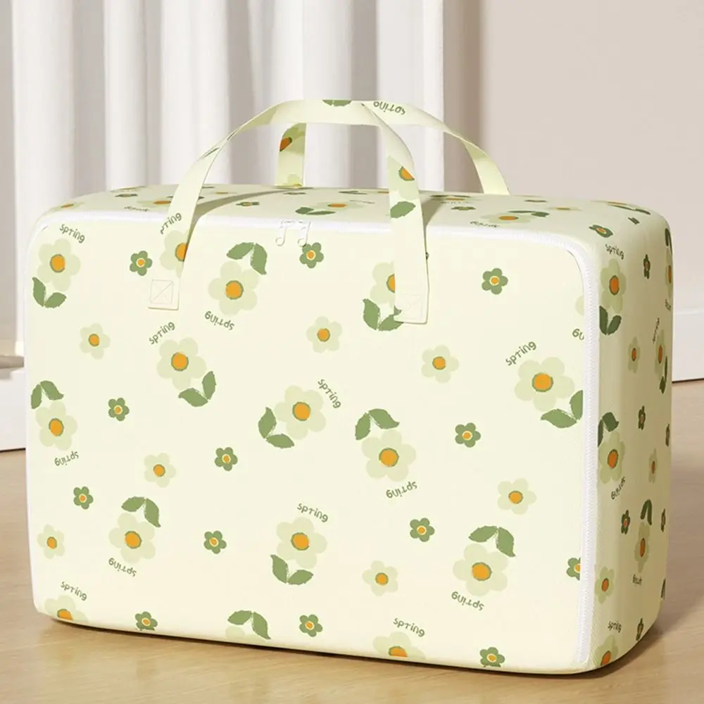 Non-Woven Quilt Clothes Storage Bag Foldable Duvet Clothes Organizer Large Capacity Closet Storage Bag 2