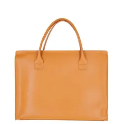 Sleek Ultra - Light 15.6 Inch Laptop Handbag with Inclined Shoulder Strap - 15.6 - inch (Brown)