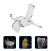 24pcs Crystal Display Stands Display Holders Clear Geodes Storage Stands Acrylic display rack pendant pendant jewelry rack 3