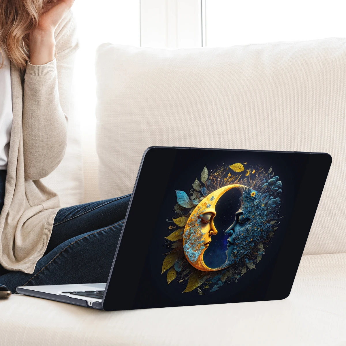 Capa de Impressão de Face Dupla para Macbook 2023 2023 m2 Air 15 13 A2681 A2941 A2337 Retina Pro 13 14 16 m1 A2338 A2779 A2442 A2780 - Imagem 3