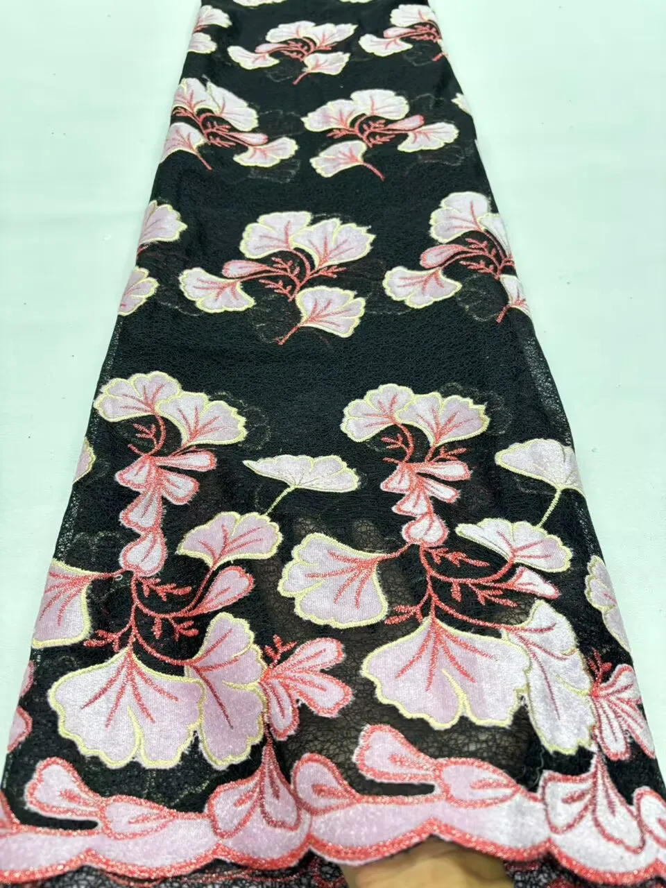 Velvet Lace Fabric 2025 High Quality Hollow out Gorgeous