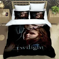 The twilight Saga printed Bedding Sets exquisite bed supplies set duvet cover bed comforter set bedding set luxury birthday gift 1