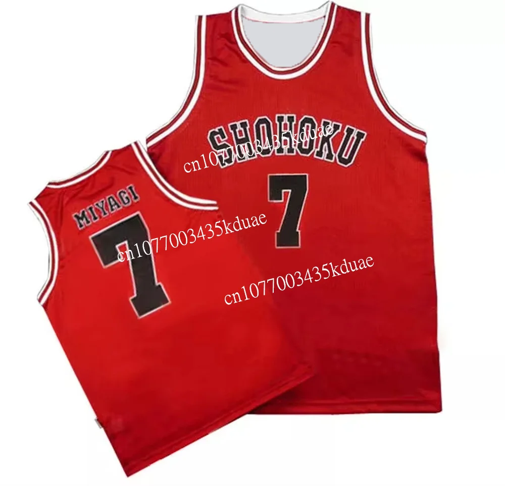 Men T Shirts Anime Shohoku School Basketball Team Jersey