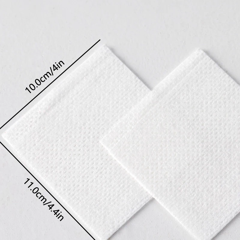 240Pcs/Bag Gauze For Face Makeup Cotton Pads Stretchable Disposable Cosmetic Cotton Mask Wet Compress Wipe Cleaning