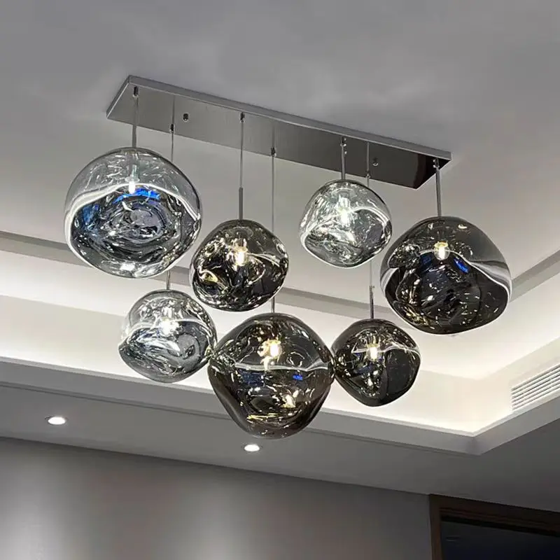 Nordic Lava Loft LED Pendant Light Modern Light LED Lighting Living Room Indoor Decor Home Fixtures Kitchen Hanging Pendant Lamp 5