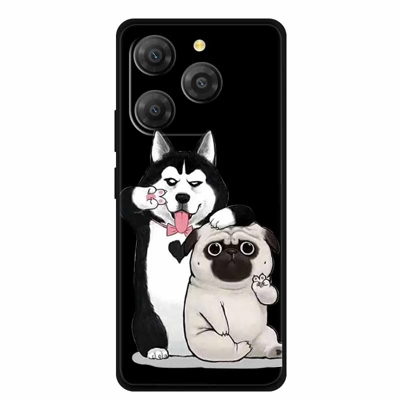 Cartoon Soft TPU Silicone Back Cover for Blackview Shark 9 - 6.67