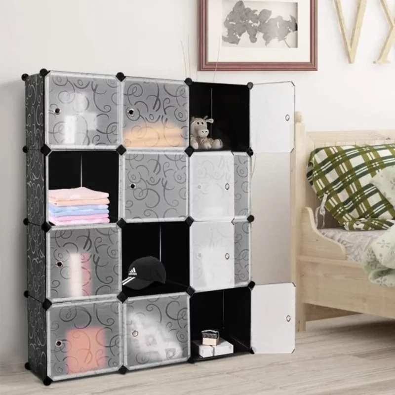 

SUGIFT Cube Storage 12-Cube Bookshelf Closet Organizer Storage Shelves Shelf Cubes Organizer DIY Square Closet Cabinet