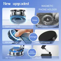 360° Upgraded Vacuum Magnetic Phone Holder, Magnetic Car Phone Mount, Hands-Free Suction Cup Phone Holder for Car/Gym/Mirror - Image 5
