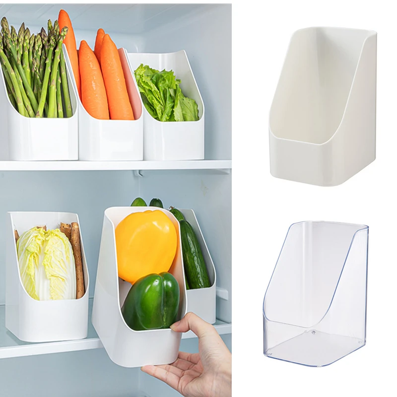 

Органайзер для холодильника Bins, контейнер для хранения продуктов в холодильнике, прозрачная коробка для хранения приправ, органайзер для хранения в кухонном холодильнике
