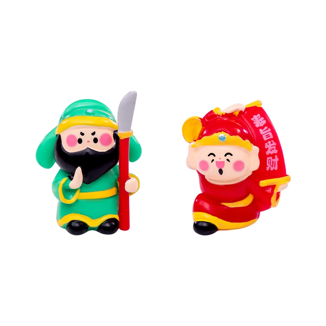 크리 에이 티브 새해 운명 관 공 장식 액세서리 자동차 데스크탑 미니 장식품