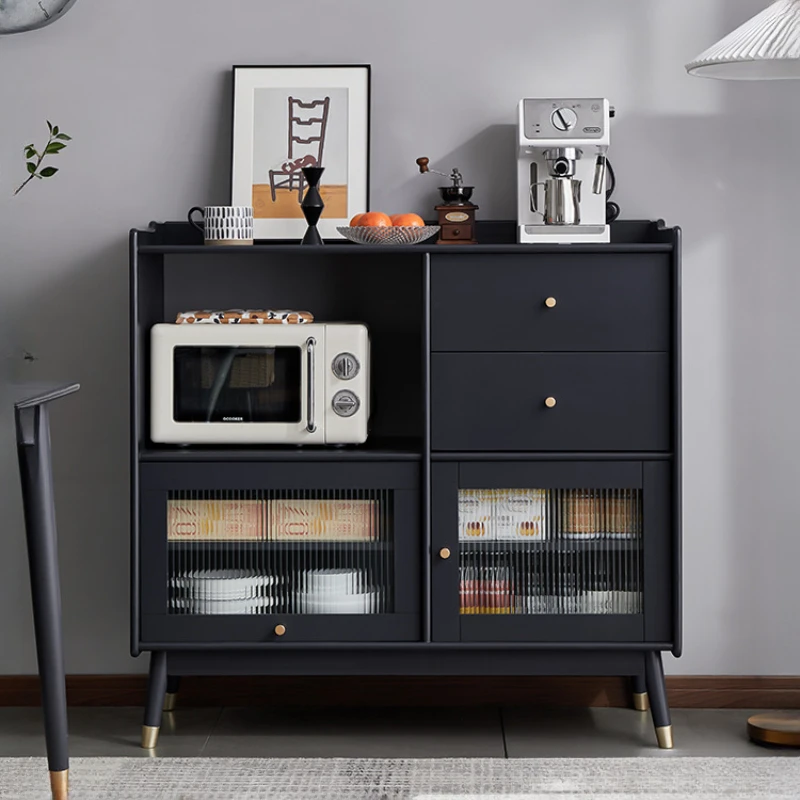 Armadi Da Soggiorno Armadietto Da Bagno In Legno Semplice Espositore Da Cucina Retrò Vitrine Credenza Mobili Da Camera Hd50Gz