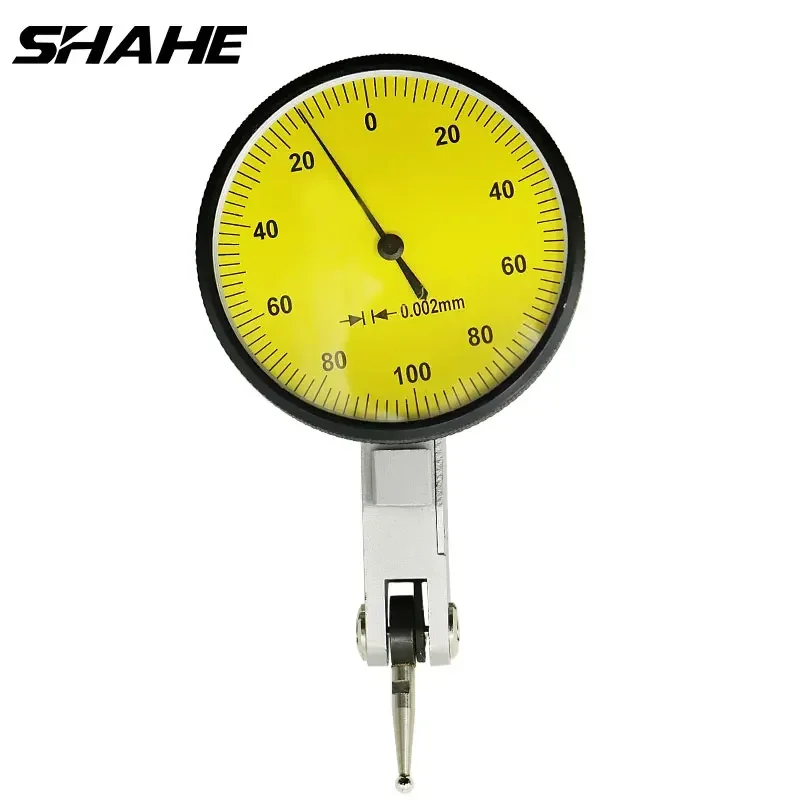 SHAHE 0-0.2mm Precision Dial Indicator Lever Gauge 0.002 mm Lever Dial Test Indicator dial indicator gauge,dial indicator