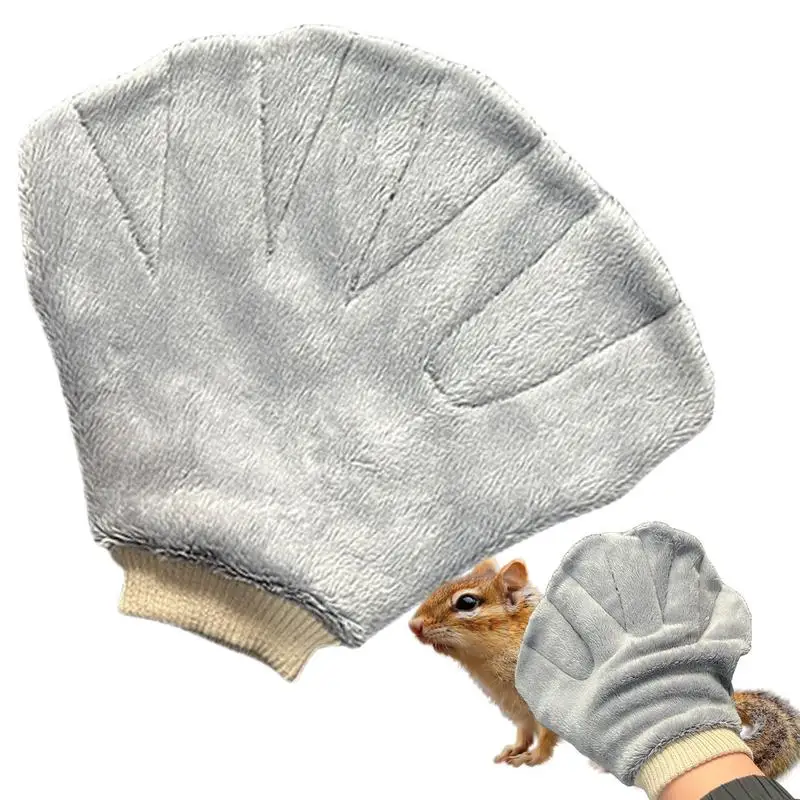 

Animal Handling Gloves Comfortable Coral Animal Handling Gloves Anti Bite Multifunctional Elastic Mouse Washing Supplies