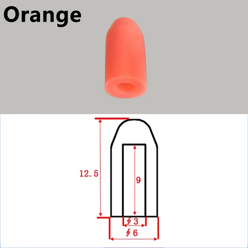 Orange Red(3x6x9mm)