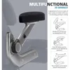 Big and Tall Office Chair 500lbs- Fabric High Back Executive Computer Chair with Adjustable Lumbar Support 3D Flip Arms Plus 6