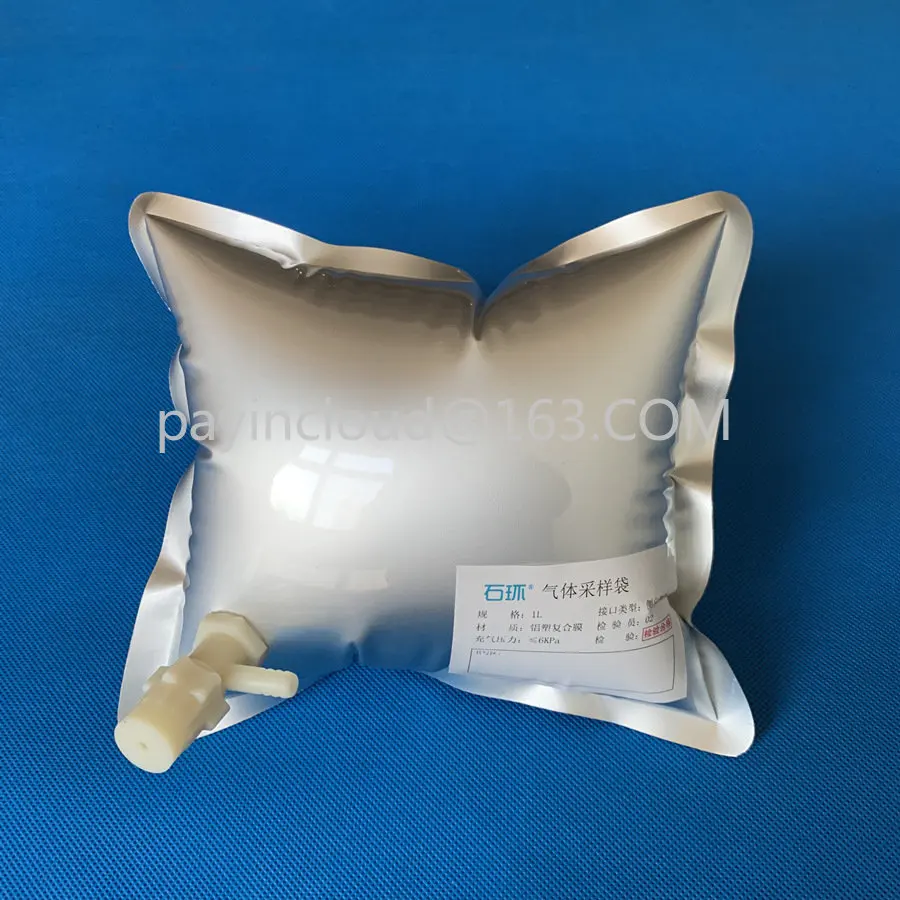Gassamplingbag05L5Lplasticsinglevalvealuminumfoilfilm