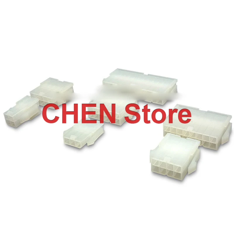 

100PCS NEW 5557 Master Plastic Shell 4.2MM Pitch Double Row Plug 2P 4P 6P 8P 10P 12P 16P-24P 5557 Connector