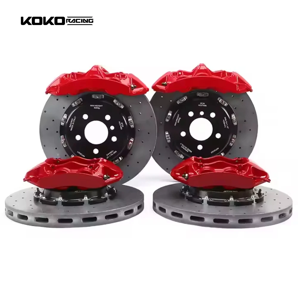 코코 레이싱 자동 브레이크 시스템 카본 세라믹 디스크 6피스톤 19 20 21인치 레인지로버 스포츠 L494용