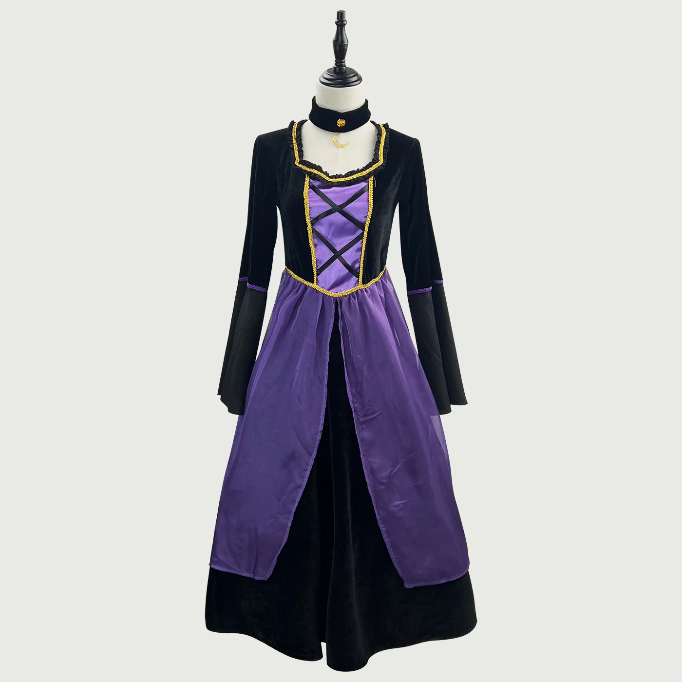 Purple Witch Costume 5