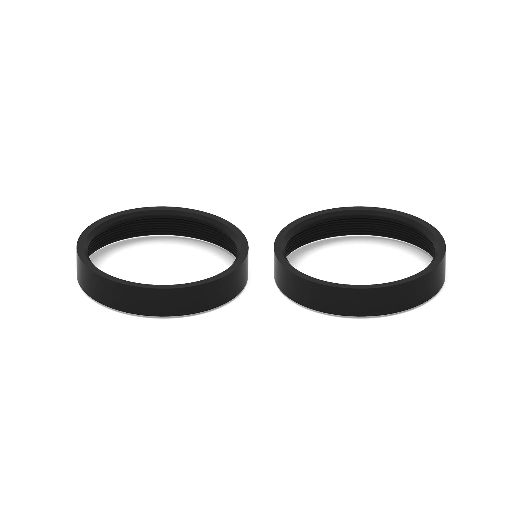 Monture d'objectif Walksnail pour lunettes FPV Avatar HD X, inclinée pour voir le mécanisme de fixation précis.