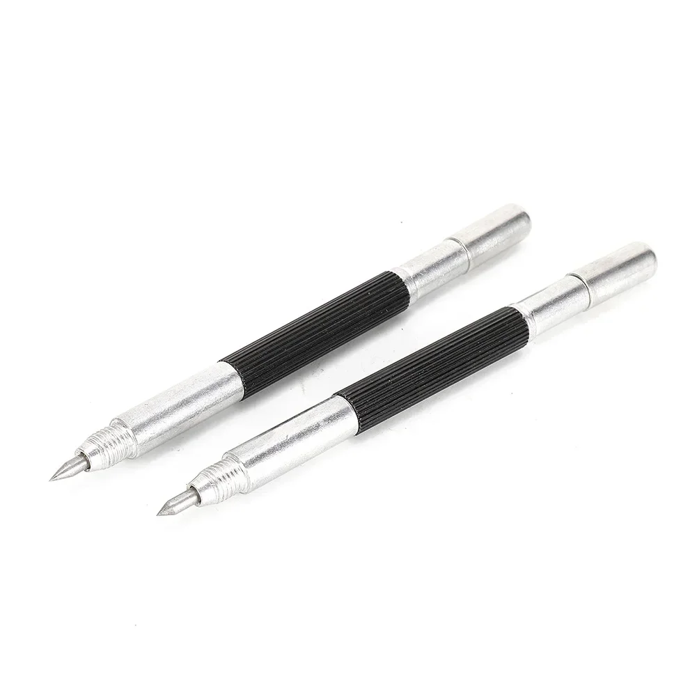 Double Ended Tungsten/ Carbide Scribing Pen Tip 136mm Stainless Steel And Magnet /Scriber Scribe Marker Metal /Hand Tools