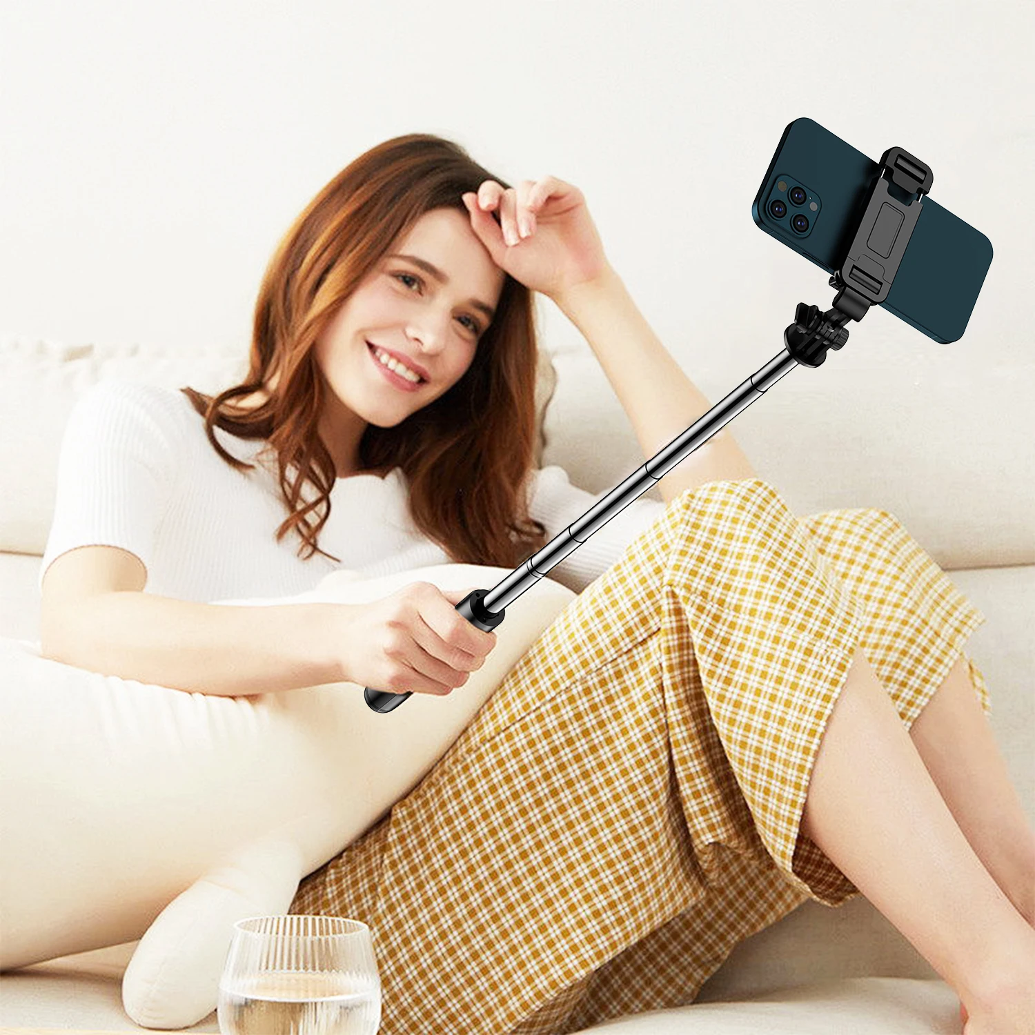 Selfie Stick Tripod with Detachable Wireless Remote 4 in 1 Extendable Portable Selfie Stick & Phone Tripod selfie stick tripod,selfie stick,sports camera selfie stick,cell phone selfie stick,smartphone selfie stick,phone selfie tripod