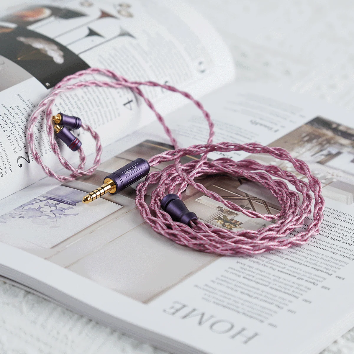 NICEHCK 5Asakura HiFi Earphone Upgrade Cable 5 Materials Mixed 
