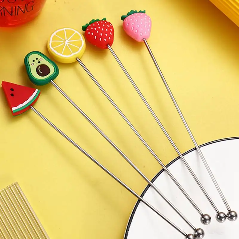 Swizzle Mixing Manual Rod cocktail stir sticks Stainless Steel Creative Mixing Cocktail Stirrers Sticks For Wedding Party Bar Accessories