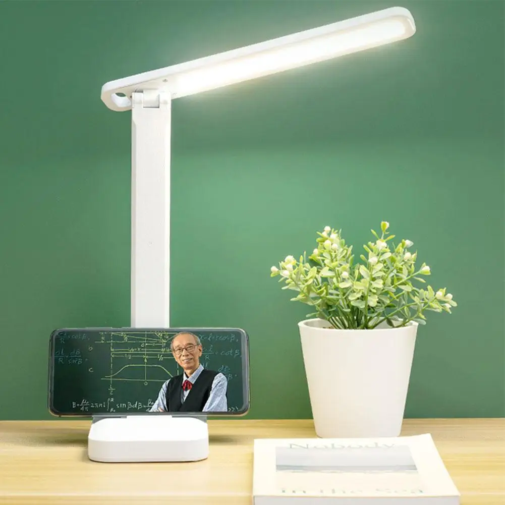 Tanie Lampa biurkowa Led Touch możliwość przyciemniania składana lampa ochronna do oczu stolik sklep