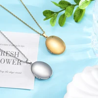 Collier médaillon Photo ovale personnalisé en acier inoxydable, texte gravé/collier médaillon Photo, bijoux commémoratifs, cadeau pour femmes 4 Collier médaillon Photo ovale personnalisé en acier inoxydable, texte gravé/collier médaillon Photo, bijoux commémoratifs, cadeau pour femmes 4
