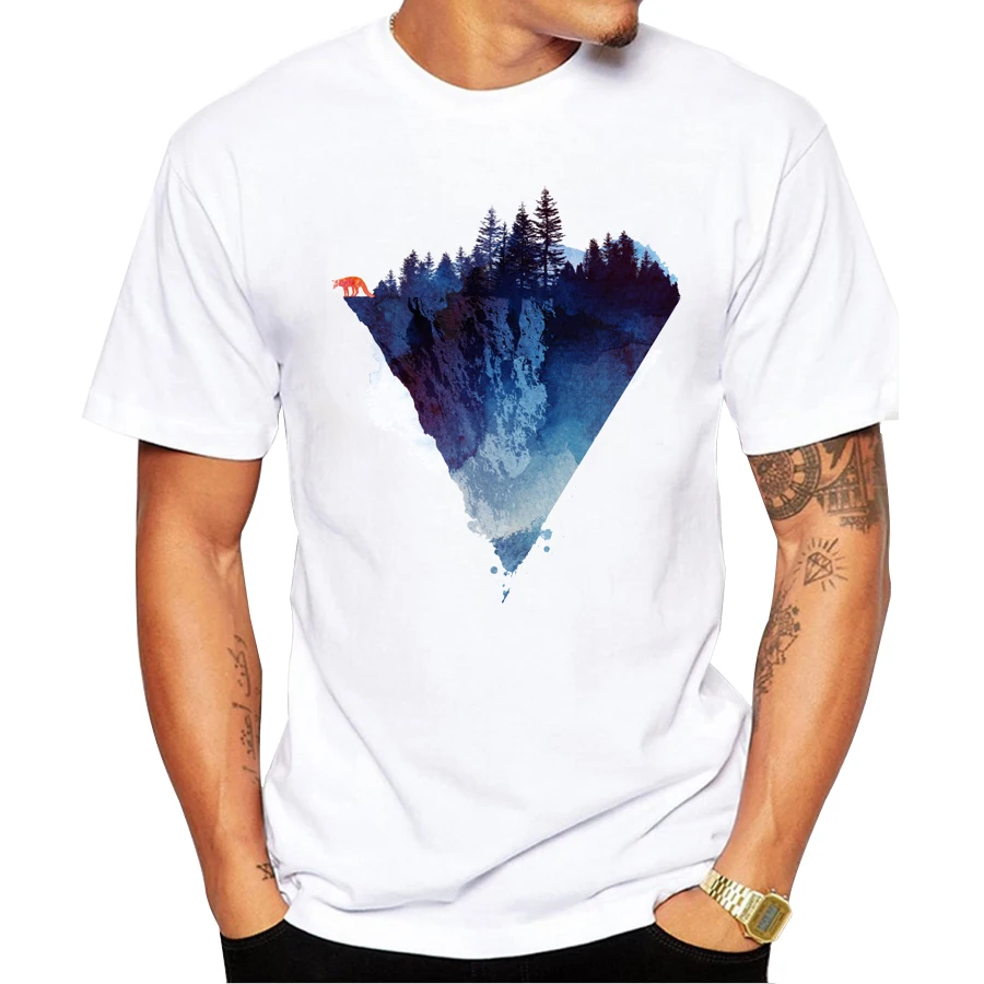2022 neueste Mode Gedruckt In Der Nähe Von die rand Design T Shirt Mode männer Hipster Fitness T-shirt Sommer Marke Kleidung tops Tees