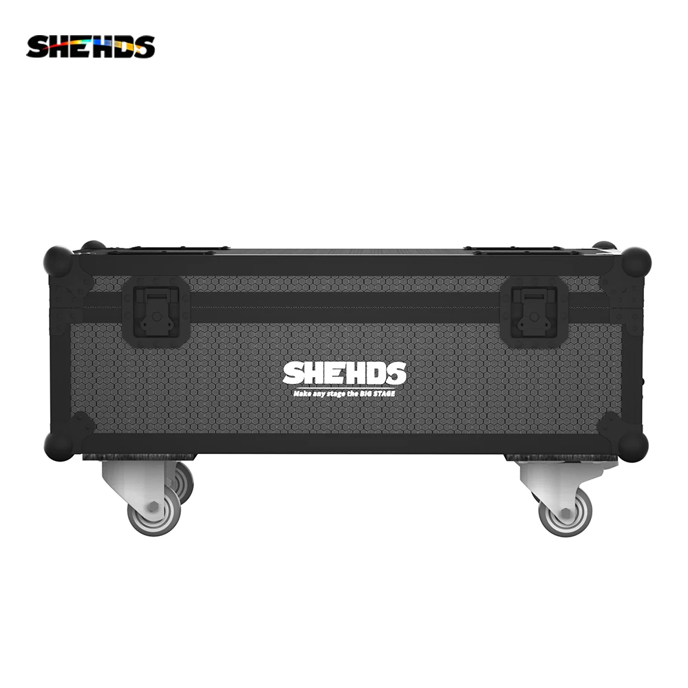 SHEHDS 8/10 PCS 6x18w Wireless Battery Par With Flight Case RGBWA+UV WIFI APP Control Light For DJ Disco Wedding Stage Lighting 3