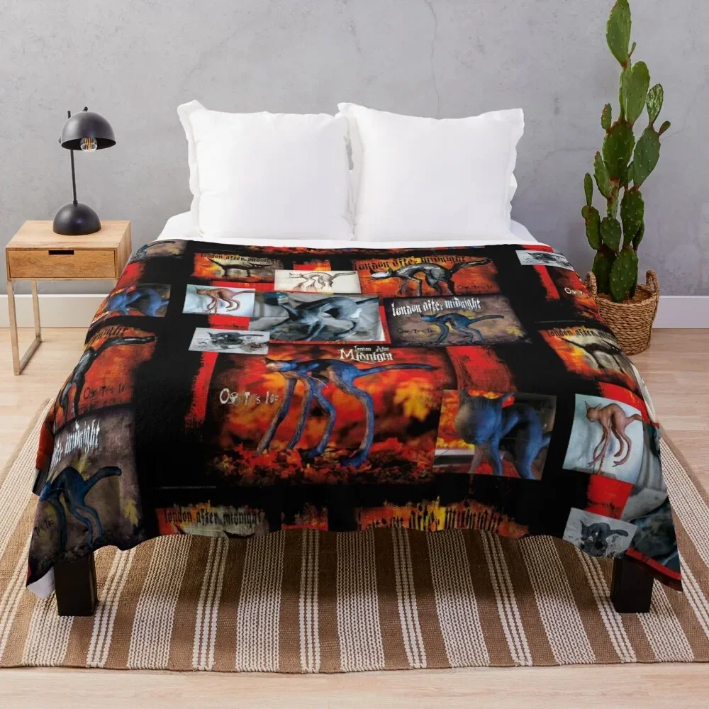 

O2 Artwork Throw Blanket Sofa Warm Single Blankets
