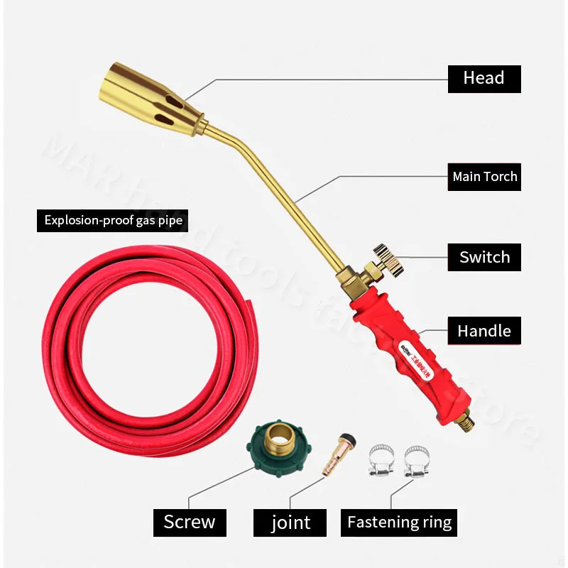 Liquefied Gas Torch Single Double Switch 30/35/50/65 Type