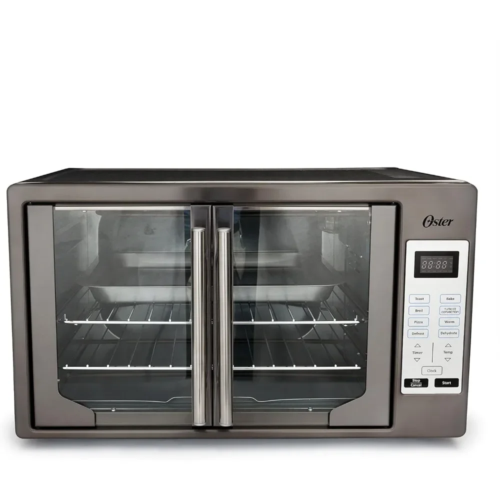 Toaster Oven, XL Fits 2 16" Pizzas, Stainless Steel French Door 4