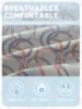 1 Simple modern Circles Geometry printed matte Fitted Sheet, bedroom printed bed cover, bedding (excluding pillowcases) 5