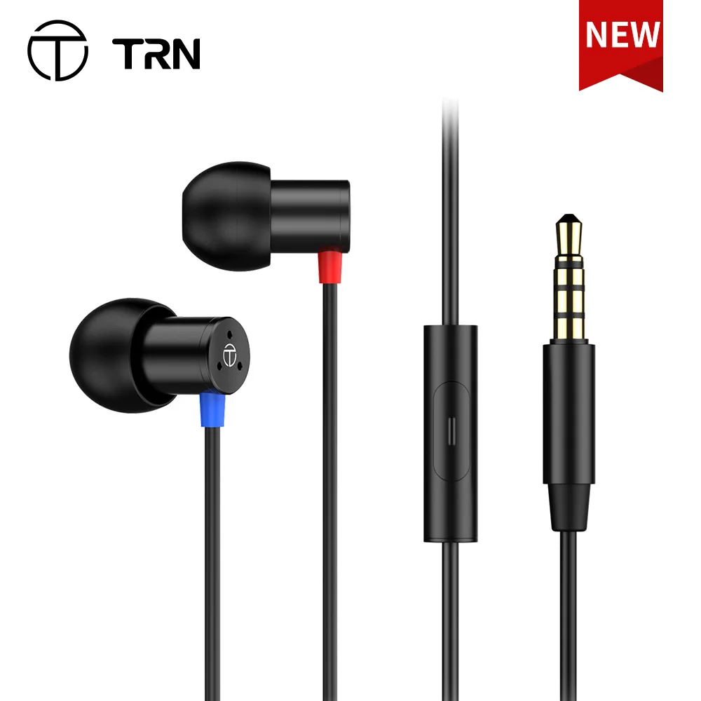 Микро динамические Hi-Fi наушники TRN CS3 с басами наушники-вкладыши монитором