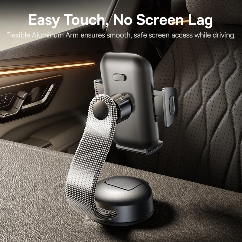 Baseus Car Phone Holder Mobile Phone Holder Car Mount For Samsung iPhone Xiaomi Huawei Foldable Holder Dashboard Sucker Stand