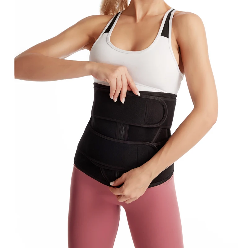 NINGMI Women Waist Cincher for Weight Loss Women Waist Trainer Belt Body Shaper Latex Slimming Belt Waist Trimmer Body Shapewear spanx shapewear