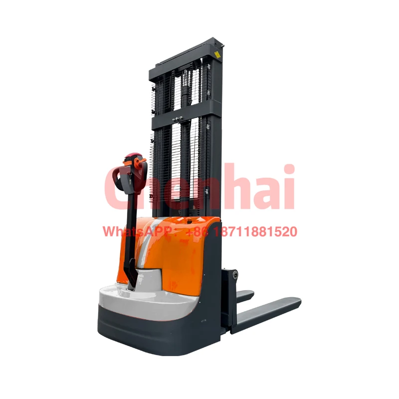 

SHUNCHA CDD-15M 1.5 ton 1500kg Hot sales pallet truck walkie Electric forklift jack customized color full electric stacker