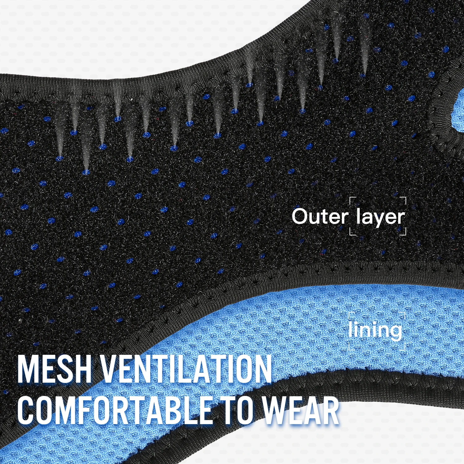 2Piece Patellar Tendon Support Strap Adjustable Knee Strap for Exercise Running Fitness Compression Knee Support