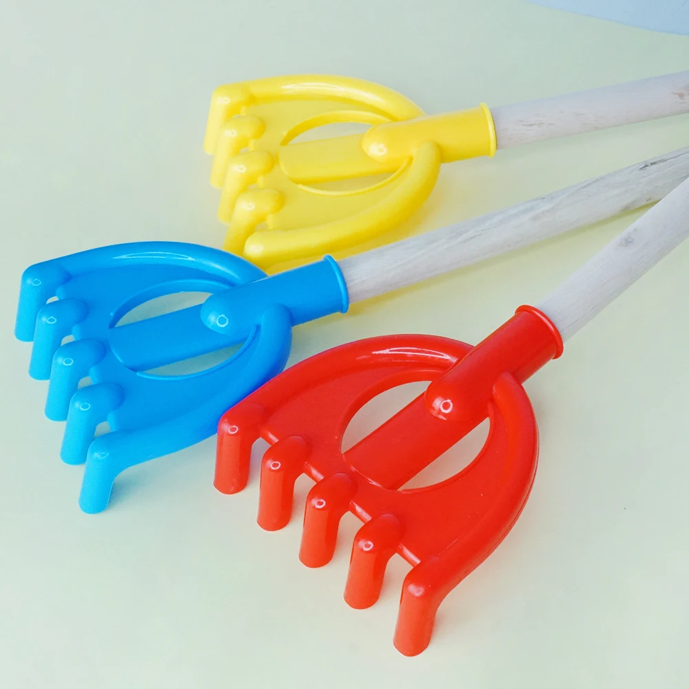 21 in Wooden Beach Sand Shovels Toy For Kids Adults Beach Spade Rake Garden Tools Summer Outdoor Digging Snow Beach Shovels Gift 5
