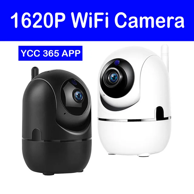 Caméra IP Wifi YCC365 Plus maison intelligente 1620P HD caméra de Surveillance suivi automatique Vision nocturne caméra de sécurité intérieure sans fil 1