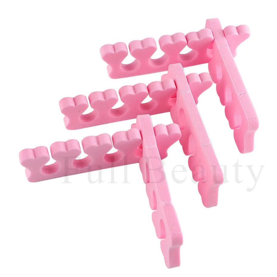10/20Pairs Finger Toe Separator For Nail Art Practice Manicure Pedicure Divider Holder Gel UV Polish Tools Foam