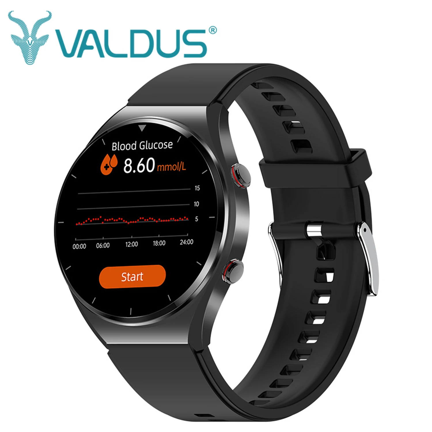 

New E09 Smart Watch Blood Oxygen Body Temperature Measurement Sleep Monitoring Female Health Reminder ECG Heart Rate Smartwatch