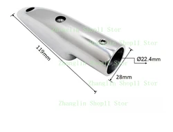 Premium Marine Grade Stainless Steel Rail Support Bracket (ROYAL BLUE)