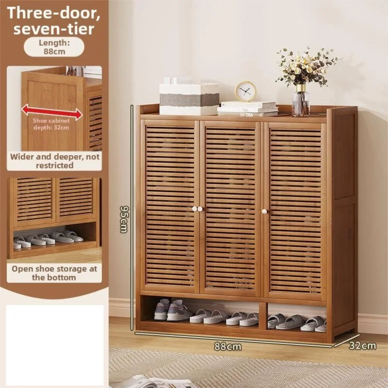 Economic Modern Entrance Large Capacity Multi-Layer Shoe Cabinet